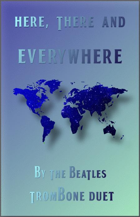 Here There And Everywhere By The Beatles For Trombone Duet Sheet Music