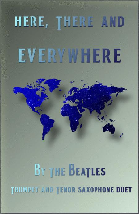 Here There And Everywhere By The Beatles For Trumpet And Tenor Saxophone Duet Sheet Music