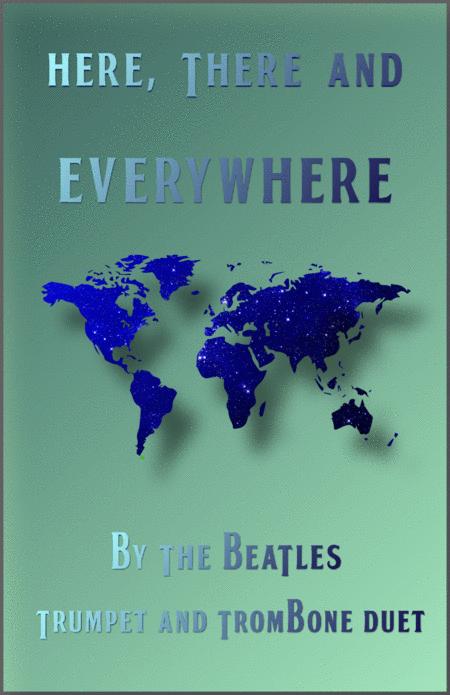 Here There And Everywhere By The Beatles For Trumpet And Trombone Duet Sheet Music