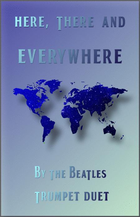 Here There And Everywhere By The Beatles For Trumpet Duet Sheet Music