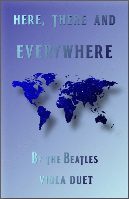 Here There And Everywhere By The Beatles For Viola Duet Sheet Music