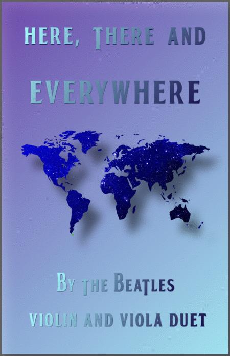 Free Sheet Music Here There And Everywhere By The Beatles For Violin And Viola Duet