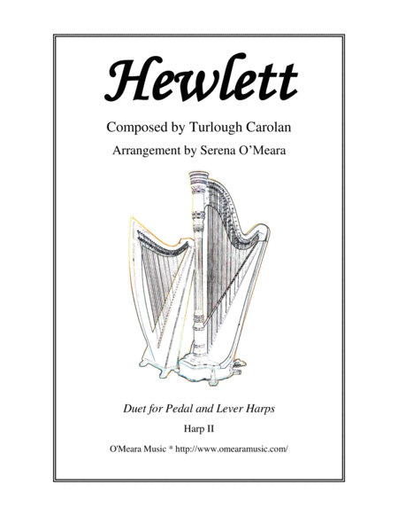 Free Sheet Music Hewlett Harp Ii