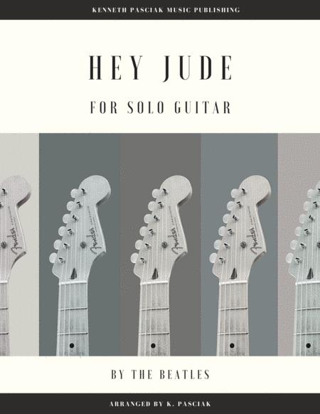 Hey Jude For Solo Guitar Sheet Music