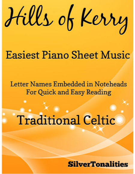 Hills Of Kerry Easiest Piano Sheet Music Sheet Music