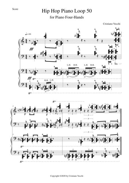 Hip Hop Piano Loop 50 Sheet Music