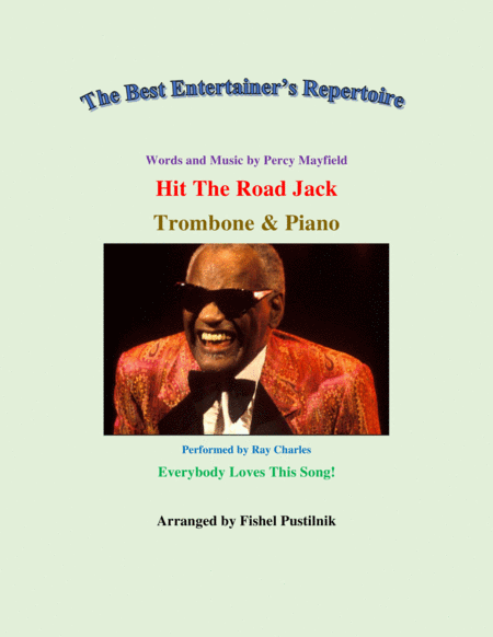 Hit The Road Jack For Trombone And Piano Video Sheet Music