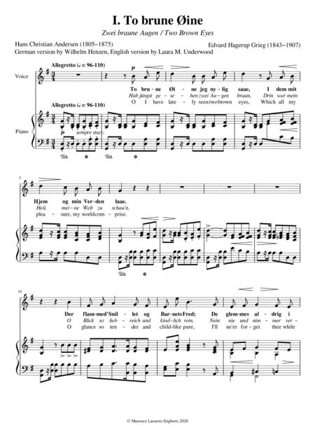 Free Sheet Music Hjertets Melodier Melodies Of The Heart Medium High Voice