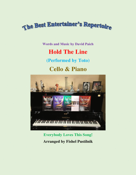 Hold The Line By Toto For Cello And Piano Video Sheet Music