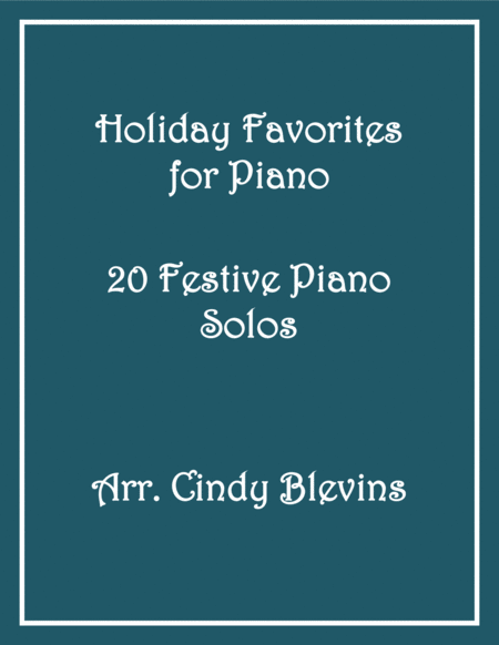 Free Sheet Music Holiday Favorites For Piano Solo