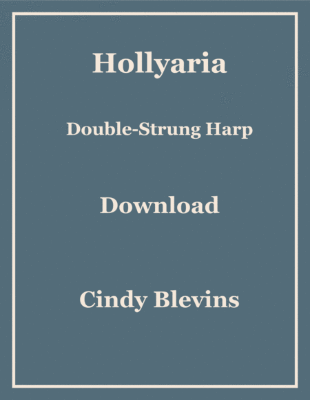 Free Sheet Music Hollyaria Arranged For Double Strung Harp