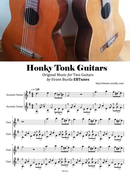 Honky Tonk Guitars Sheet Music Sheet Music