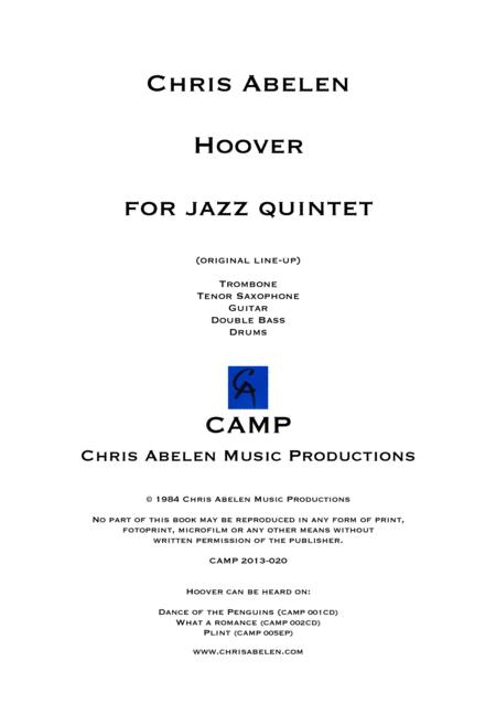 Free Sheet Music Hoover