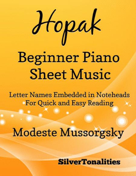 Hopak Beginner Piano Sheet Music Sheet Music