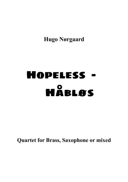 Free Sheet Music Hopeless Hbls