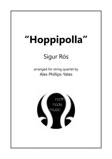 Free Sheet Music Hoppipolla By Sigur Rs String Quartet