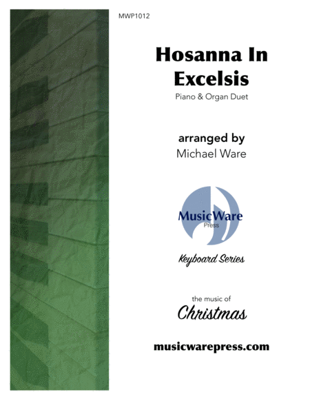 Hosanna In Excelsis Ding Dong Merrily On High Sheet Music