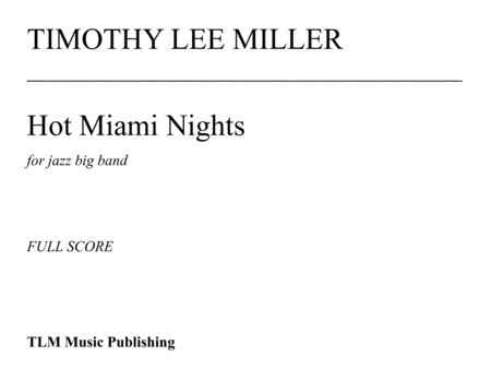 Hot Miami Nights Sheet Music