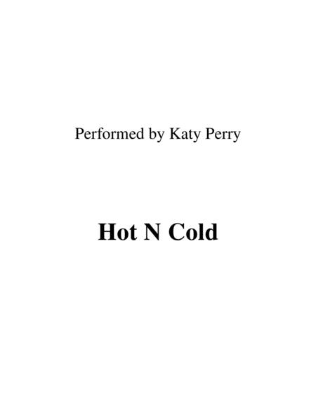 Free Sheet Music Hot N Cold Chord Guide Performed By Katy Perry