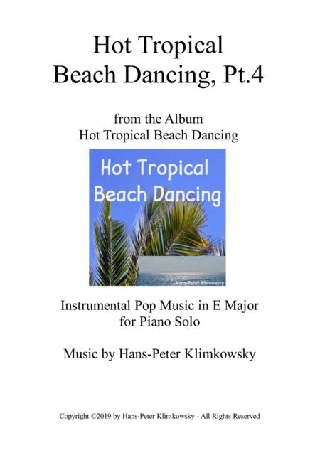 Free Sheet Music Hot Tropical Beach Dancing Pt 4