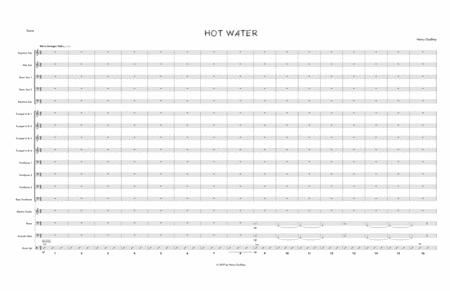 Hot Water Score Sheet Music