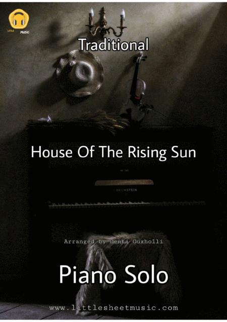 Free Sheet Music House Of The Rising Sun Piano Solo