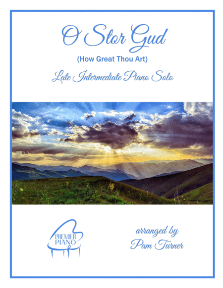 How Great Thou Art Intermediate Piano Solo Sheet Music