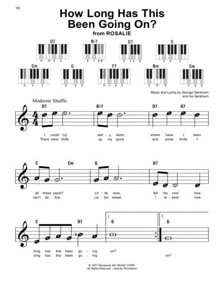 Free Sheet Music How Long Has This Been Going On From Rosalie