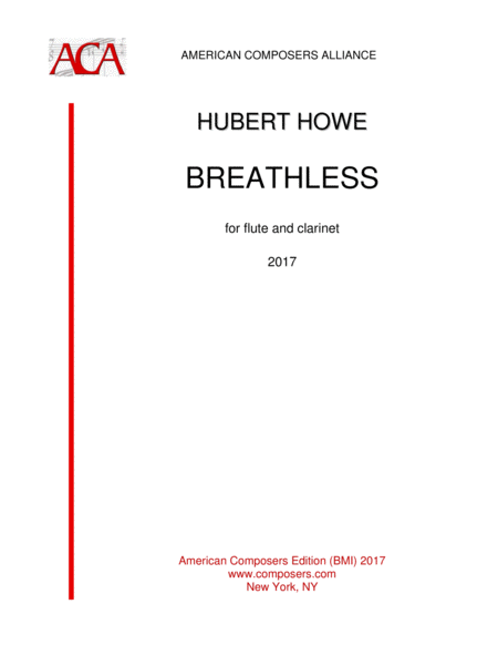 Free Sheet Music Howe Breathless