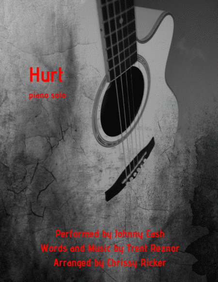 Hurt Easy Piano Intermediate Piano Solo Sheet Music