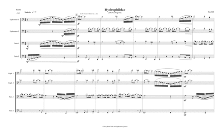 Free Sheet Music Hydrophiidae