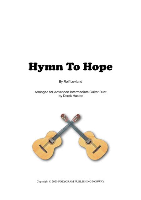 Free Sheet Music Hymn To Hope Adv Intermediate Guitar Duet