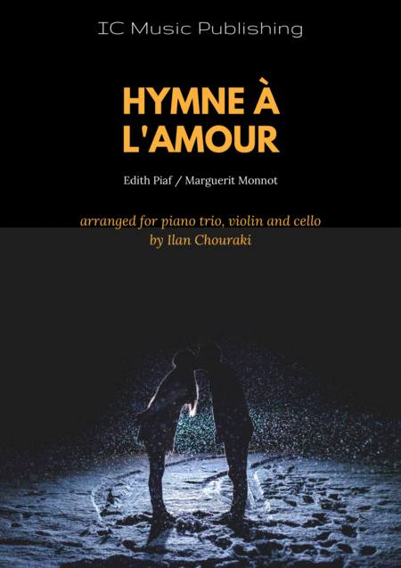 Free Sheet Music Hymne A L Amour