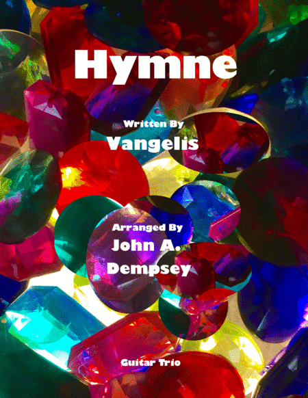 Free Sheet Music Hymne Vangelis Guitar Trio