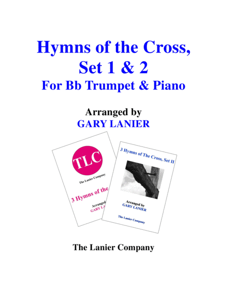 Hymns Of The Cross Set 1 2 Duets Bb Trumpet And Piano With Parts Sheet Music