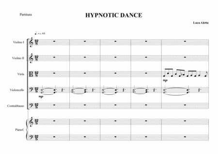 Free Sheet Music Hypnotic Dance