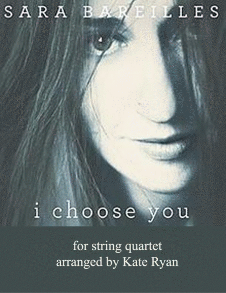 I Choose You String Quartet Sheet Music