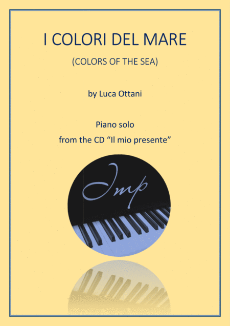 Free Sheet Music I Colori Del Mare The Colors Of The Sea Piano Solo Luca Ottani