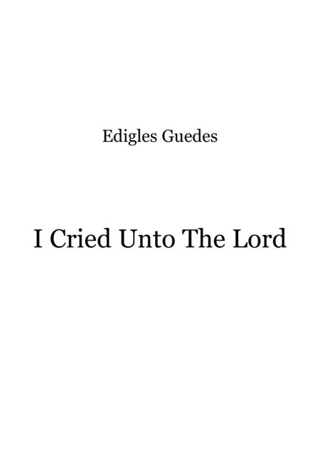 I Cried Unto The Lord Sheet Music