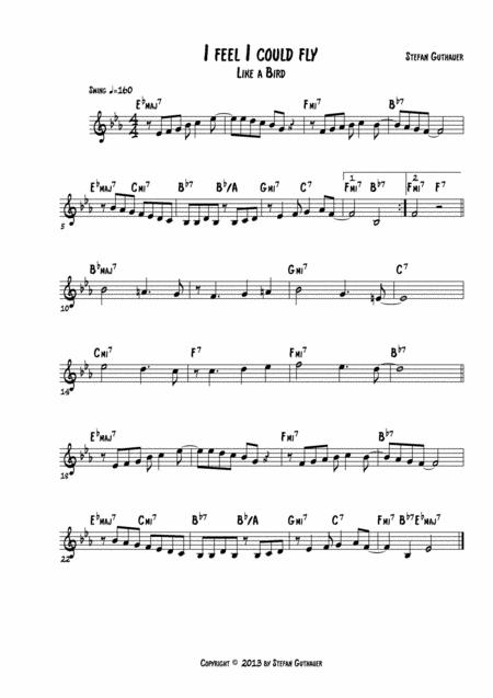 I Feel I Could Fly Sheet Music