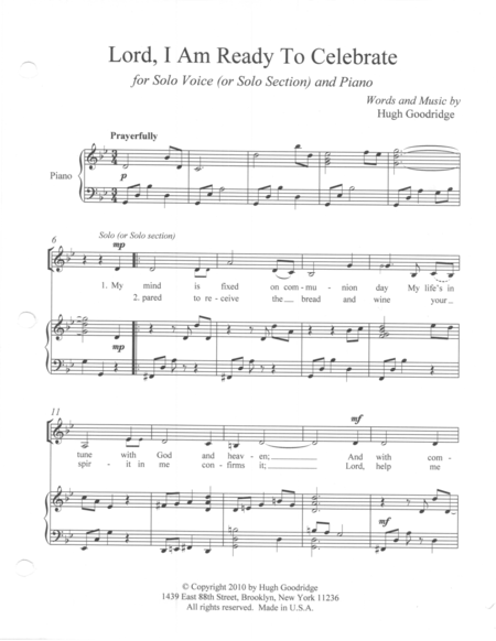 Free Sheet Music I Feel It Coming Brass Quintet