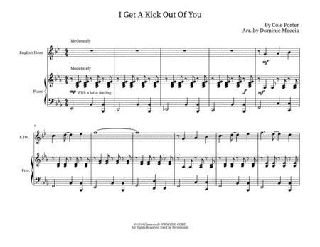 I Get A Kick Out Of You English Horn And Piano Sheet Music