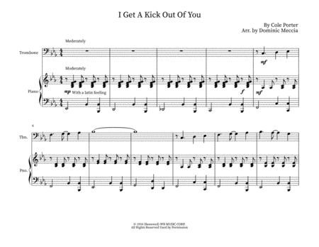 I Get A Kick Out Of You Trombone And Piano Sheet Music