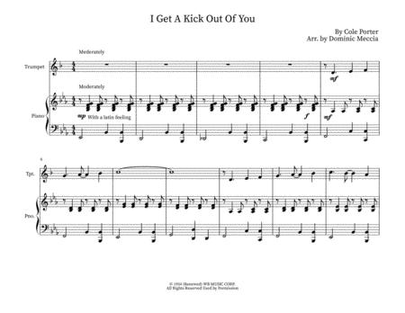 I Get A Kick Out Of You Trumpet And Piano Sheet Music