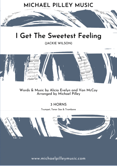 I Get The Sweetest Feeling Jackie Wilson 3 Horns Sheet Music