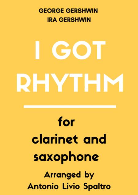 I Got Rhythm For Clarinet And Saxophone Duet Sheet Music