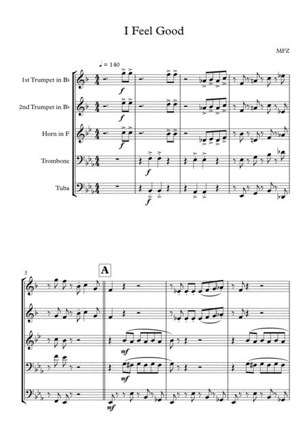 I Got You I Feel Good 2nd Version Sheet Music