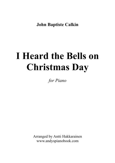 I Heard The Bells On Christmas Day Piano Sheet Music