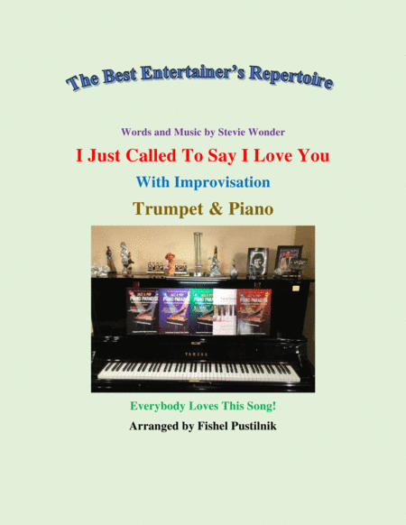 I Just Called To Say I Love You For Trumpet And Piano Video Sheet Music