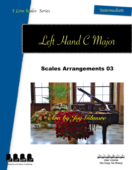 Free Sheet Music I Love Scales In C Major For The Left Hand Exercise 03